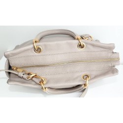 Marc By Marc Jacobs Henkel/Crossbody Tasche Leder Taupe