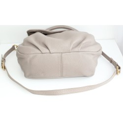 Marc By Marc Jacobs Henkel/Crossbody Tasche Leder Taupe