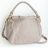 Marc By Marc Jacobs Henkel/Crossbody Tasche Leder Taupe