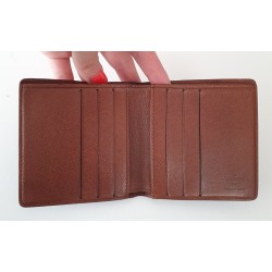 Louis Vuitton Klassik Portemonnaie Unisex Monogram Canvas