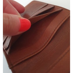 Louis Vuitton Klassik Portemonnaie Unisex Monogram Canvas