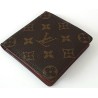 Louis Vuitton Klassik Portemonnaie Unisex Monogram Canvas