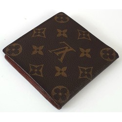 Louis Vuitton Klassik Portemonnaie Unisex Monogram Canvas