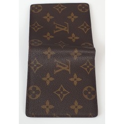 Louis Vuitton Klassik Portemonnaie Unisex Monogram Canvas