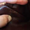 Louis Vuitton Sarah Segeltuch Portemonnaies Textil braun