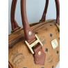 MCM Speedy Boston 25 Heritage Cognac Canvas