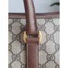 Gucci Vintage Boston Handtasche Canvas Braun