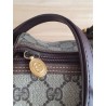 Gucci Vintage Boston Handtasche Canvas Braun