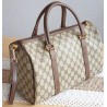 Gucci Vintage Boston Handtasche Canvas Braun