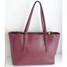 Marc by Marc Jacobs Schultertasche aus Saffiano-Leder Fuchsia/Dunkelrot