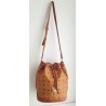 MCM Beuteltasche Medium Cognac Canvas.