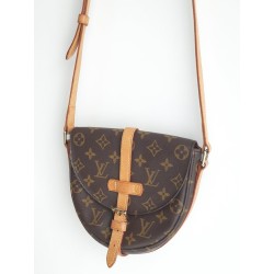 Louis Vuitton Chantilly PM Monogram Umhängetasche Leder Braun