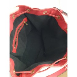 Louis Vuitton Grand Sac Noé Epi Leder Rot.