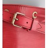 Louis Vuitton Grand Sac Noé Epi Leder Rot.
