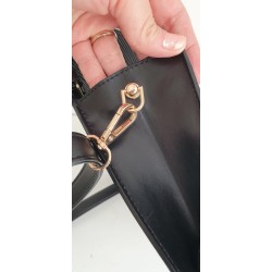 Louis Vuitton Epi Sellier Dragonne Clutch/Crossbody Epi Leder Schwarz M52618