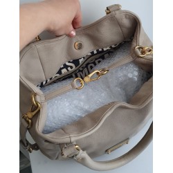 Marc Jacobs Henkel/Umhängetasche Medium Taupe