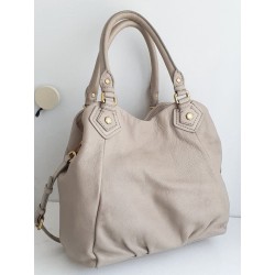 Marc Jacobs Henkel/Umhängetasche Medium Taupe