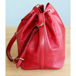 Louis Vuitton Petit Sac Noé Epi Leder Rot