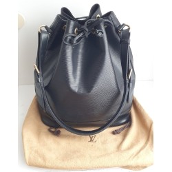 Louis Vuitton Grand Sac Noé Epi Leder Schwarz (Vintage)