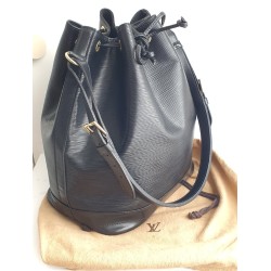 Louis Vuitton Grand Sac Noé Epi Leder Schwarz (Vintage)