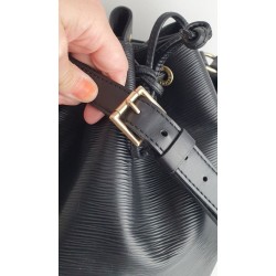 Louis Vuitton Grand Sac Noé Epi Leder Schwarz (Vintage)