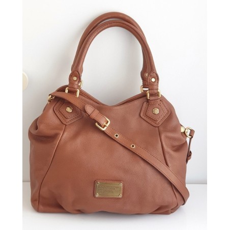 Marc Jacobs Henkel/Umhängetasche Medium Softleder in Braun