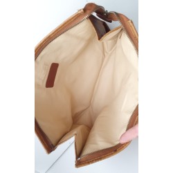 Mcm Nécessaire Poche Toilette Medium Heritage Cognac Canvas.