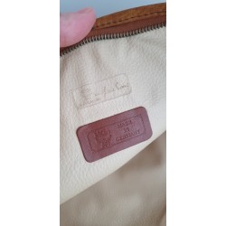 Mcm Nécessaire Poche Toilette Medium Heritage Cognac Canvas.
