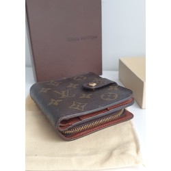 Louis Vuitton Portemonnaie Compact Zipped Canvas.