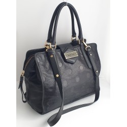 Marc Jacobs Henkel/Umhängetasche Softleder in Schwarz