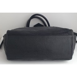 Marc Jacobs Henkel/Umhängetasche Softleder in Schwarz