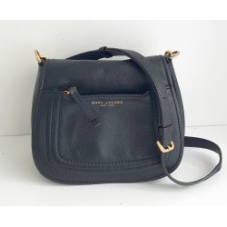 Marc by Marc Jacobs Henkeltasche / Crossbody-Tasche aus Leder Schwarz