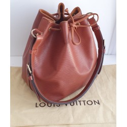 Louis Vuitton Petit Sac Noe Cognac Epi Leder