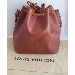 Louis Vuitton Petit Sac Noe Cognac Epi Leder