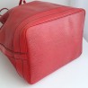 Louis Vuitton Grand Sac Noé Epi Leder Rot.