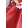 Louis Vuitton Grand Sac Noé Epi Leder Rot.