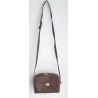 Gucci Vintage Umhängetasche Dunkelbraun (Chocolate) Leder