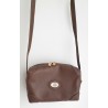 Gucci Vintage Umhängetasche Dunkelbraun (Chocolate) Leder