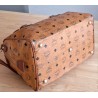 MCM Speedy Boston 30 Heritage Cognac Canvas