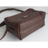 Gucci Vintage Umhängetasche Dunkelbraun (Chocolate) Leder