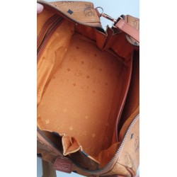 MCM Speedy Boston 30 Heritage Cognac Canvas