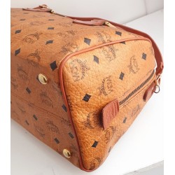 MCM Speedy Boston 30 Heritage Cognac Canvas