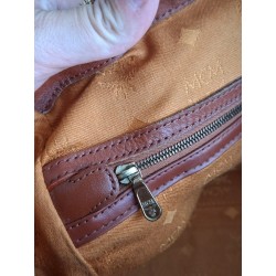 MCM Speedy Boston 30 Heritage Cognac Canvas