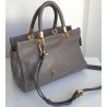 Marc By Marc Jacobs Anthrazit/ Taupe-Grau Soft Leder