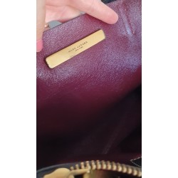 Marc Jacobs Leder Cadena Padlock Tote Bag Handtasche Schultertasche Schwarz