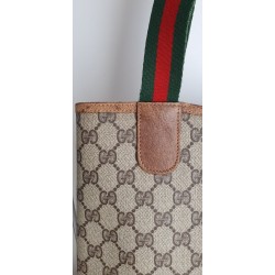 Gucci Schultertasche Supreme Tote Bag – Braun