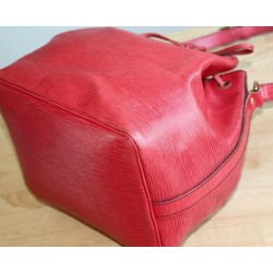 Louis Vuitton Petit Sac Noé Epi Leder Rot
