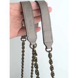 Marc Jacobs Schultertasche Soft Leder Taupe