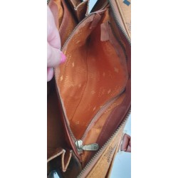 MCM Speedy Boston 25 Heritage Cognac Canvas