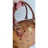 MCM Speedy Boston 25 Heritage Cognac Canvas